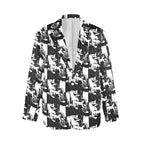 Baha Ranch Black White Cowboy Women's Western Blazer Baha Ranch Western Wear