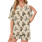 Baha Ranch Vintage Cowgirl Women's Pajamas Made in America Baha Ranch Western Wear