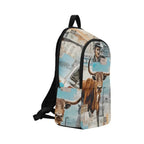 Vintage Bull Collage Western Backpack Baha Ranch Western Wear