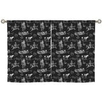 Ranch Life Window Curtains 28"x40" (2-Piece) Made in America Baha Ranch Western Wear