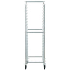 Bun Pan Rack, 20-Tier Commercial Bakery Racks with Brake Wheels, Aluminum Racking Trolley Storage for Half & Full Sheet, Speed Rack For Kitchen Home, Bread Baking Equipment, 26'L x 20.4'W x 70'H