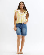Sunshine Stripe Top Downeast