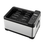 Sous Vide Cooker, 800W Sous-Vide Machine, Suveed Cooking Machine with LED Digital Display, Glass Lid, Precise Temperature & Timer Control, for Family & Friends, All-in-One Sous Vide Pot