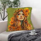 Boho Girl Pillow Case Made in America Baha Ranch Western Wear