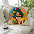 Disco Girl 3 Pillow Case Made in America Baha Ranch Western Wear