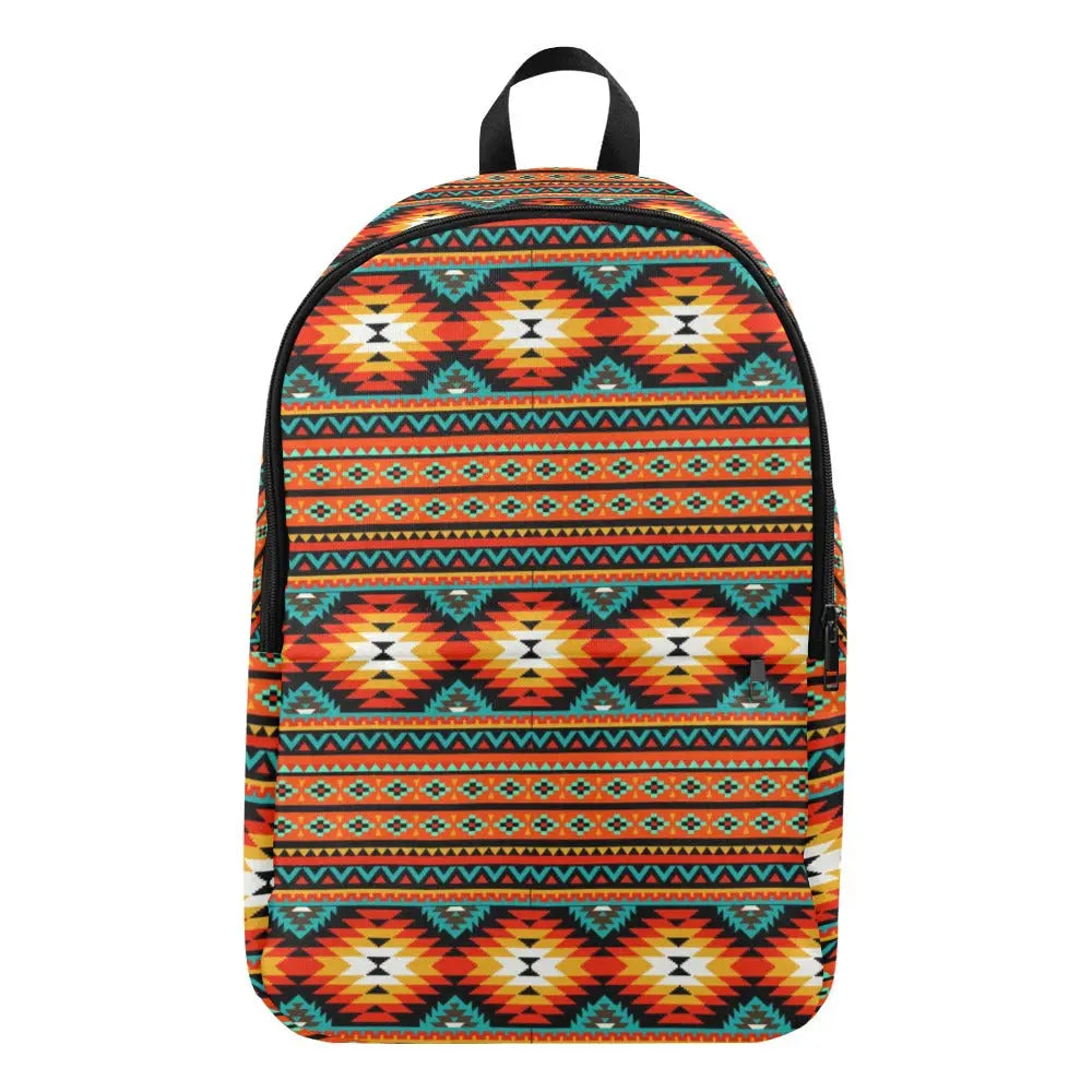 Orange Aztec Backpack Baha Ranch Western Wear
