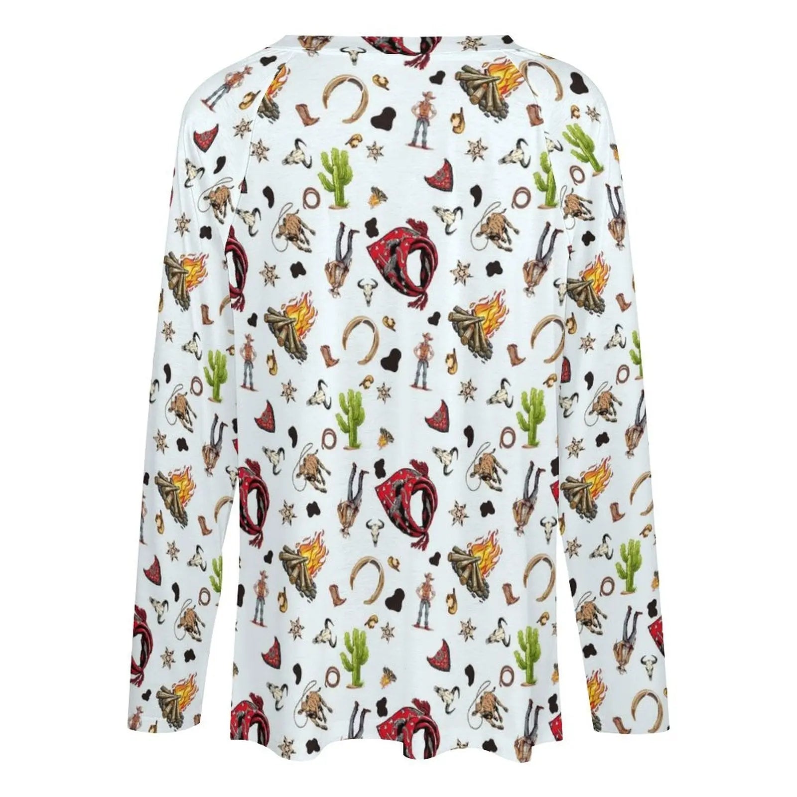 Baha Ranch Western Long Sleeve Top Baha Ranch Western Wear