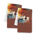 Labrador Retriever Duck Hunting Kitchen Set of 2 Dish Towels Made in America Baha Ranch Western Wear