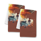 Labrador Retriever Duck Hunting Kitchen Set of 2 Dish Towels Made in America Baha Ranch Western Wear