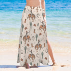 Baha Ranch Rodeo Cowboy Beach Coverup Skirt Baha Ranch Western Wear