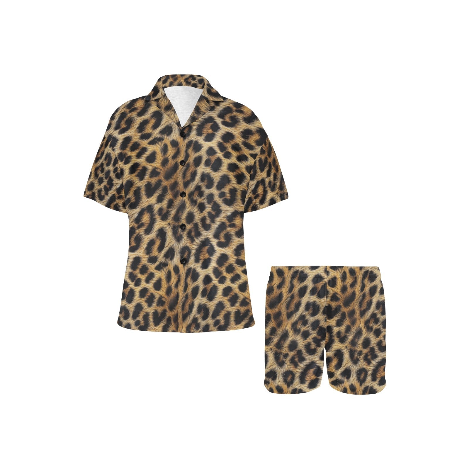 Baha Ranch Retro Pop Western Leopard Cowgirl Pajama Set Baha Ranch Western Wear