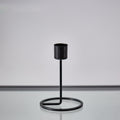 Iron Art Perforated Candlestick Table Decoration Candlelight Dinner Props