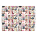 Danilo Painted Cowgirl Collage Throw Blanket 60" x 80 Made in America Baha Ranch Western Wear