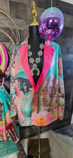 Baha Ranch Retro Pop Western Pop Cowgirl Blazer Baha Ranch Western Wear