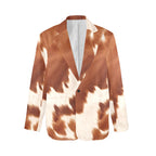 Baha Ranch Cowhide Print blazer Baha Ranch Western Wear