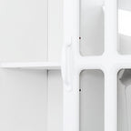 L-Shaped Corner Computer Desk  for Home Office or Study desk, Study Modern Style Table with Drawers, Bookshelf & Hutch, 2-in-1 L-Shaped Design, Large Working Space,white