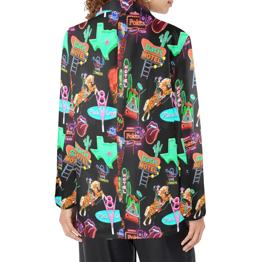 Baha Ranch Vegas Neon Women's Western Blazer Baha Ranch Western Wear