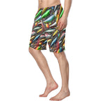 Baha Ranch Men's Fishing Lures Beach Swim Shorts Baha Ranch Western Wear