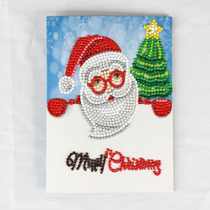 Creative Christmas Card Christmas Card Diamond Painting Greeting Card