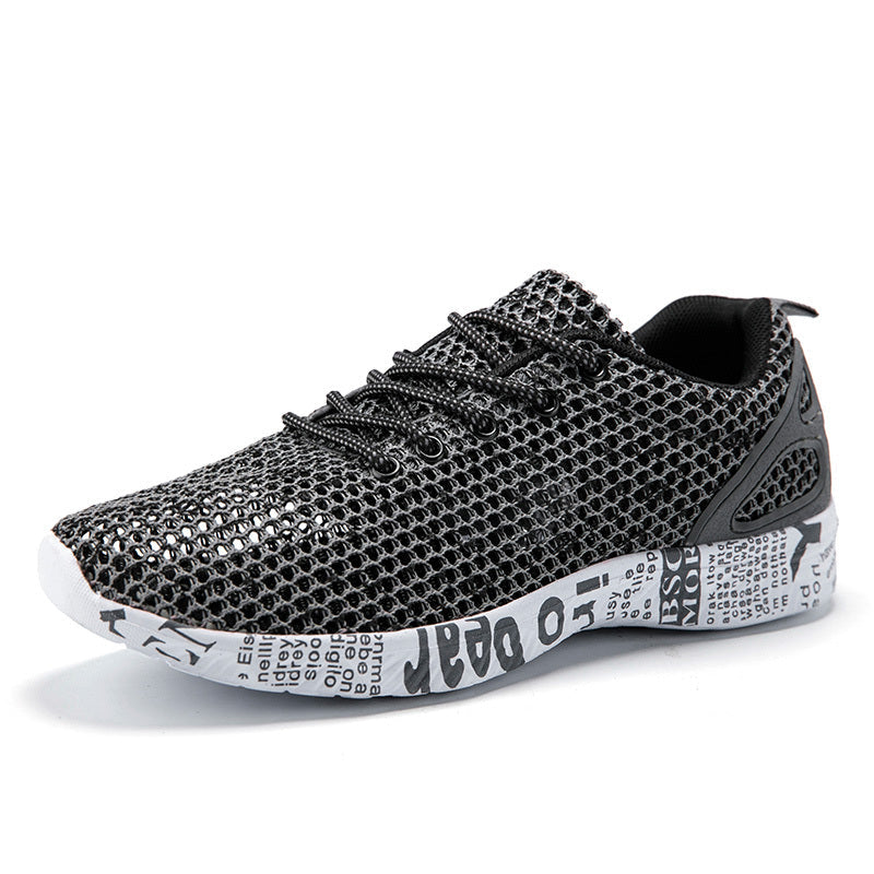 Soft running shoes