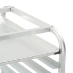Bun Pan Rack, 20-Tier Commercial Bakery Racks with Brake Wheels, Aluminum Racking Trolley Storage for Half & Full Sheet, Speed Rack For Kitchen Home, Bread Baking Equipment, 26'L x 20.4'W x 70'H