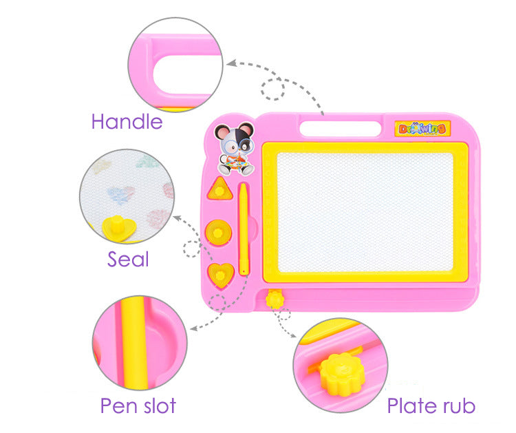 Children's drawing board magnetic writing board