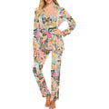 Baha Ranch Retro Pop Western Collage Pajama Set Baha Ranch Western Wear