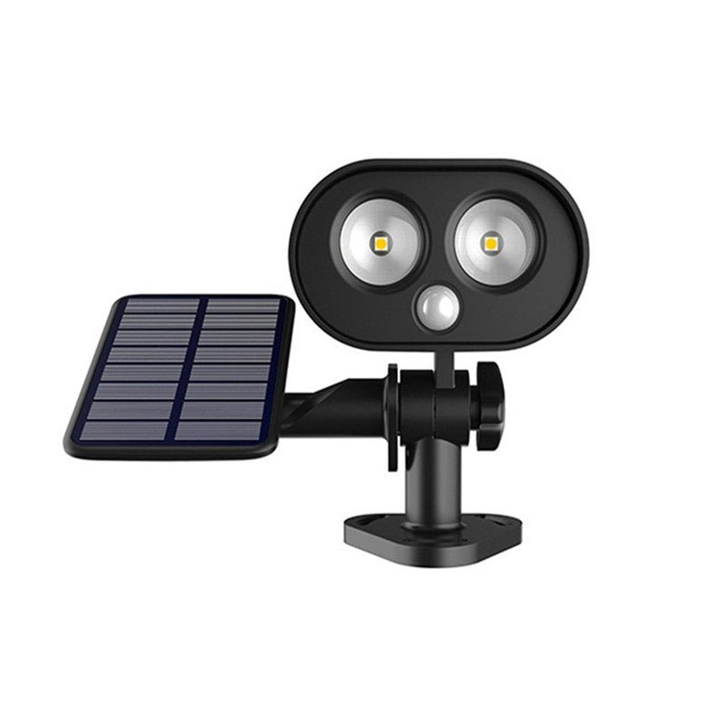 Outdoor human induction courtyard street lamp