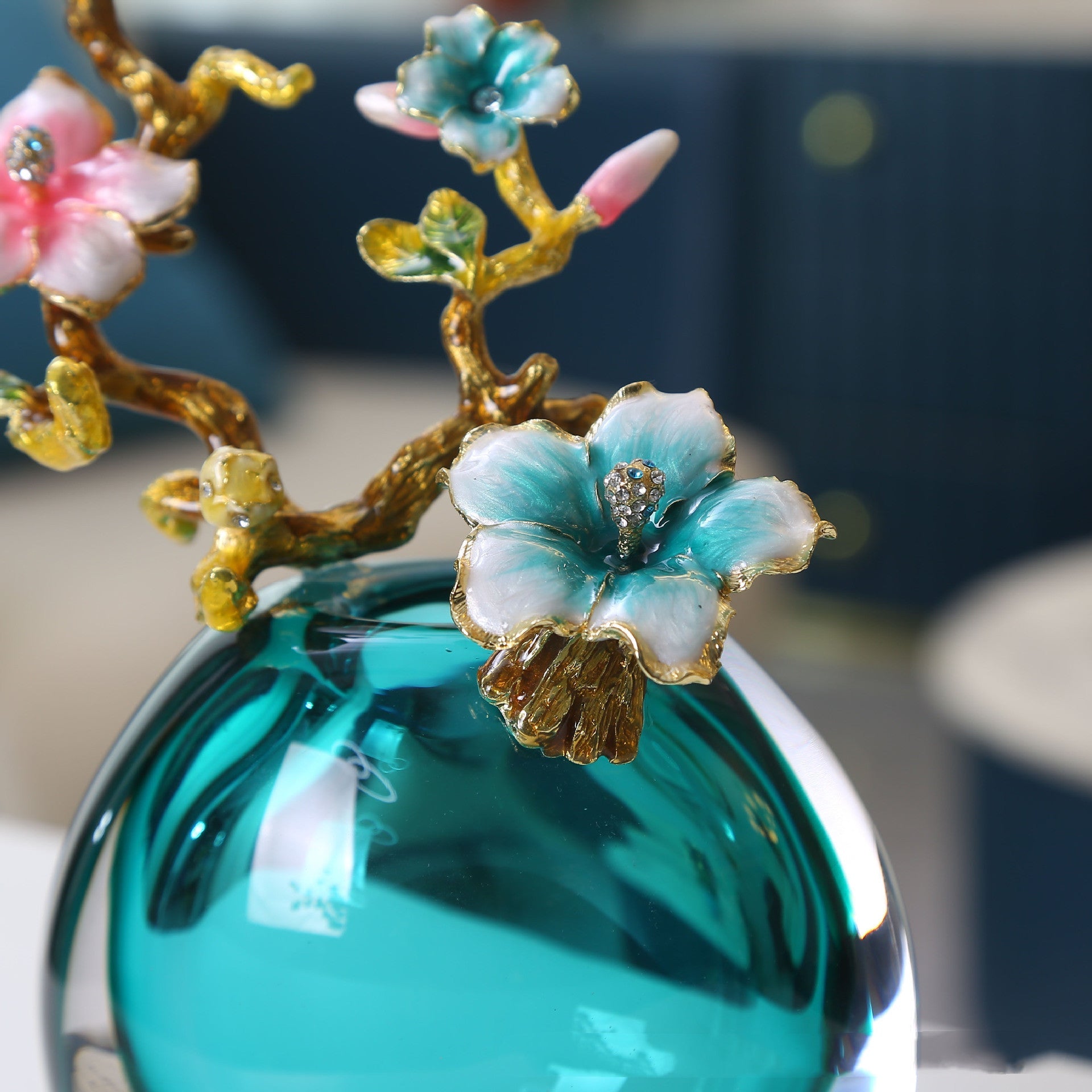 Fashion Modern Light Luxury Glass Vase