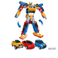 Three-in-one Car Deforming Robot Combined Diamond