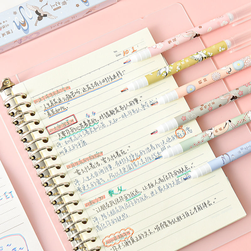 Double-Headed Highlighter 6-Color Set Marker Pen