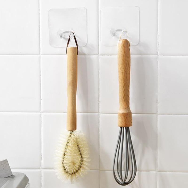 Transparent Plastic Plug Hook Seamless Strong Power Plug Socket Hook