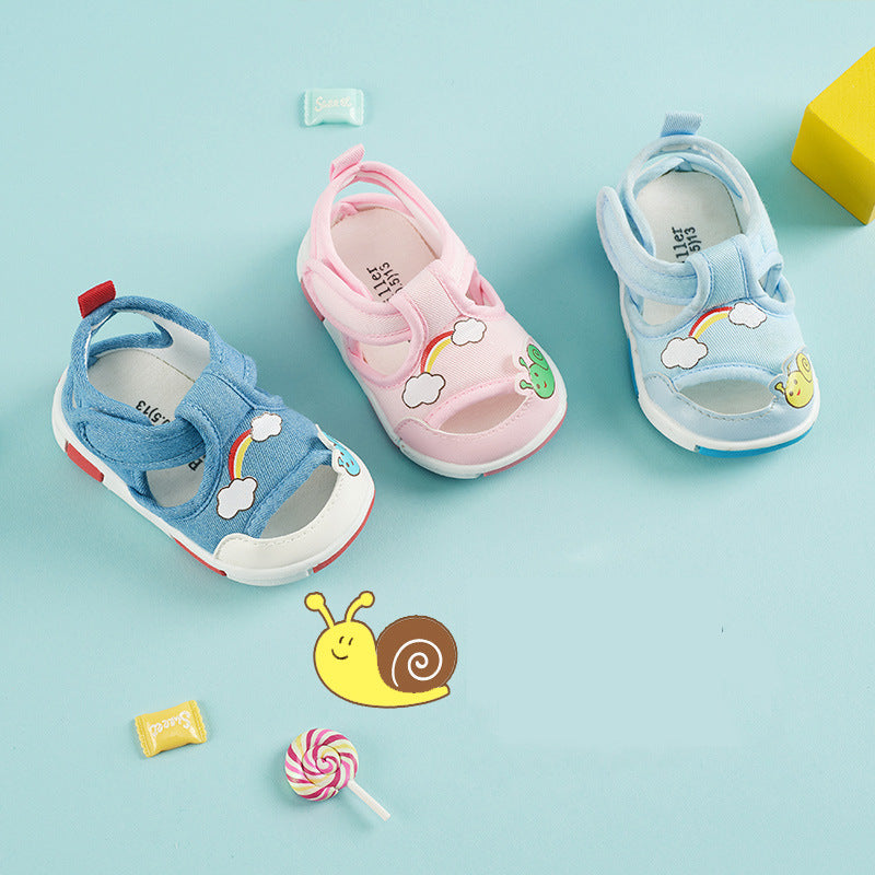 Bramille Baby Toddler Shoes Soft Sole Summer Baby Sandals Size 13-18
