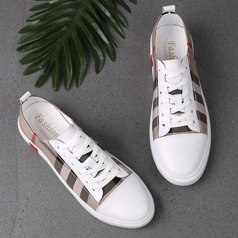 Spring New Men'S Sports Casual Shoes Breathable Trend Board Shoes Men'S Youth Fashion Men'S Shoes