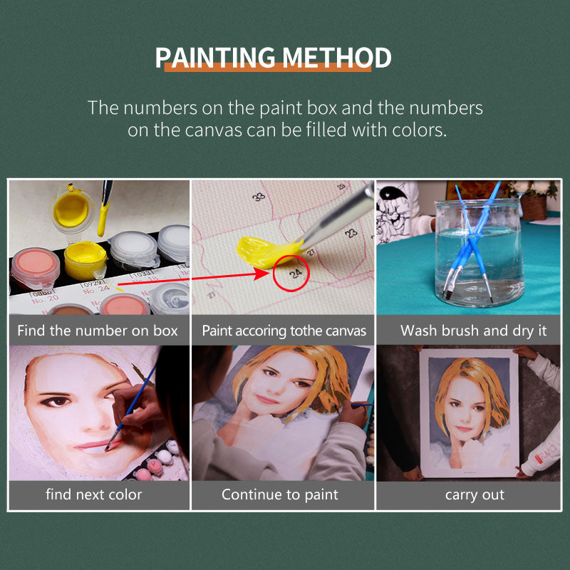 Oil painting diy