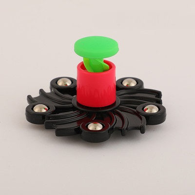Educational Toys, Hand Pat, Press The Top, Fingertips, Fingers To Rotate The Top