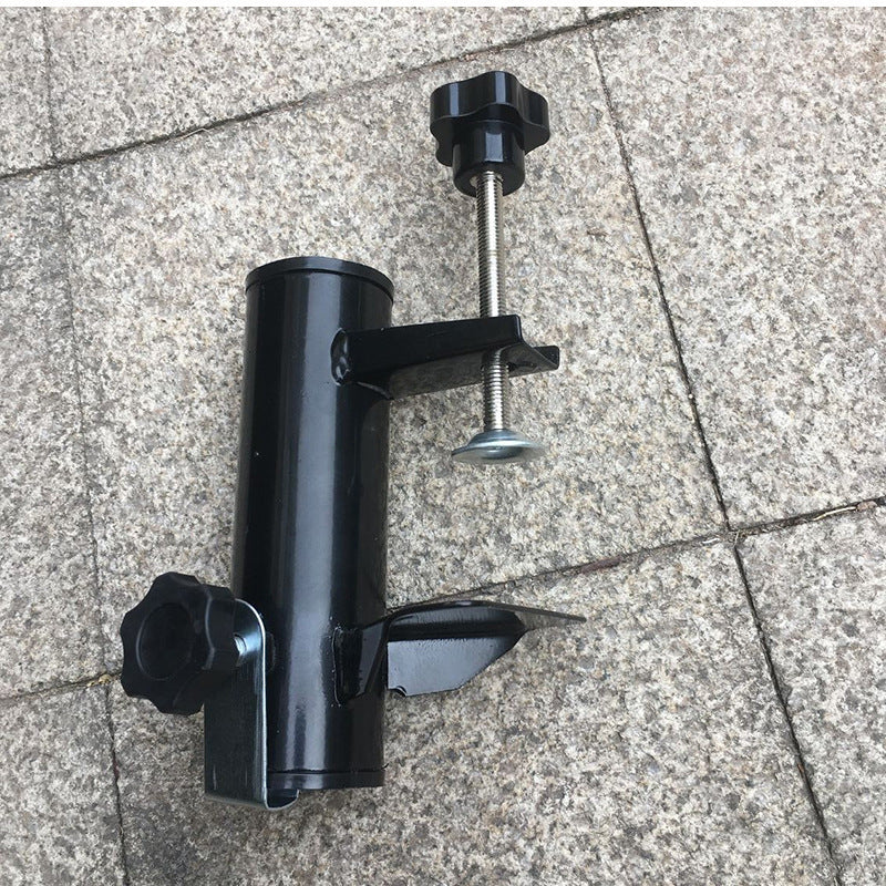 Outdoor Umbrella Stand Fixed Stall Table Tricycle Fixed Buckle
