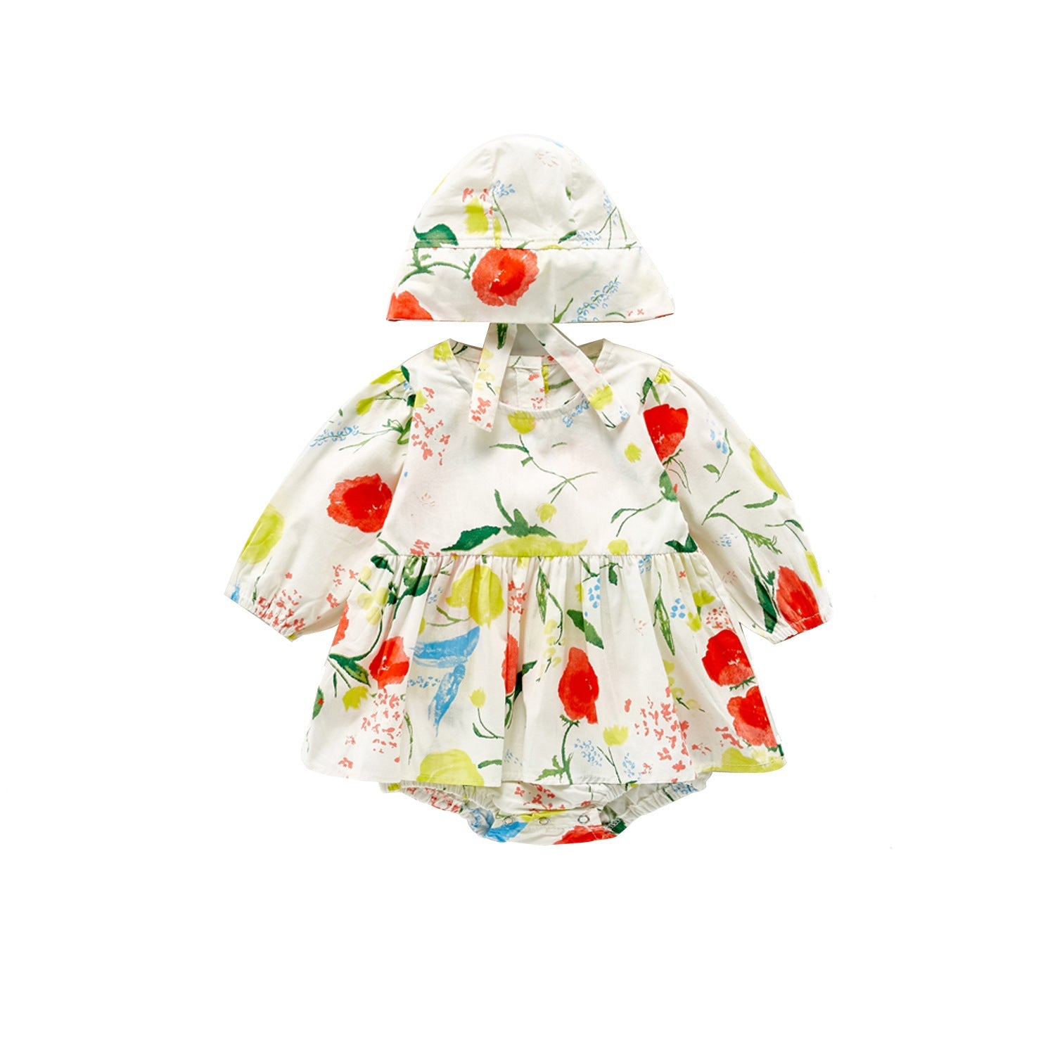 Infant Virgin Baby Romper Printed Jumpsuit