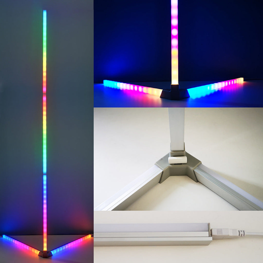 Simple Modern Living Room Bed Rgb Vertical Corner Lamp Nordic Sofa Corner Atmosphere