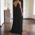 Bohemian Plus Size Suspender Dress Women