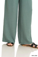 Zenana Double Gauze Lounge Pants