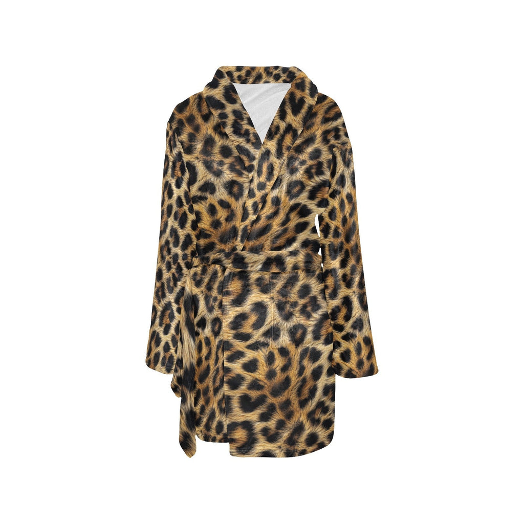 Baha Ranch Retro Pop Western Leopard Cowgirl Robe Baha Ranch Western Wear