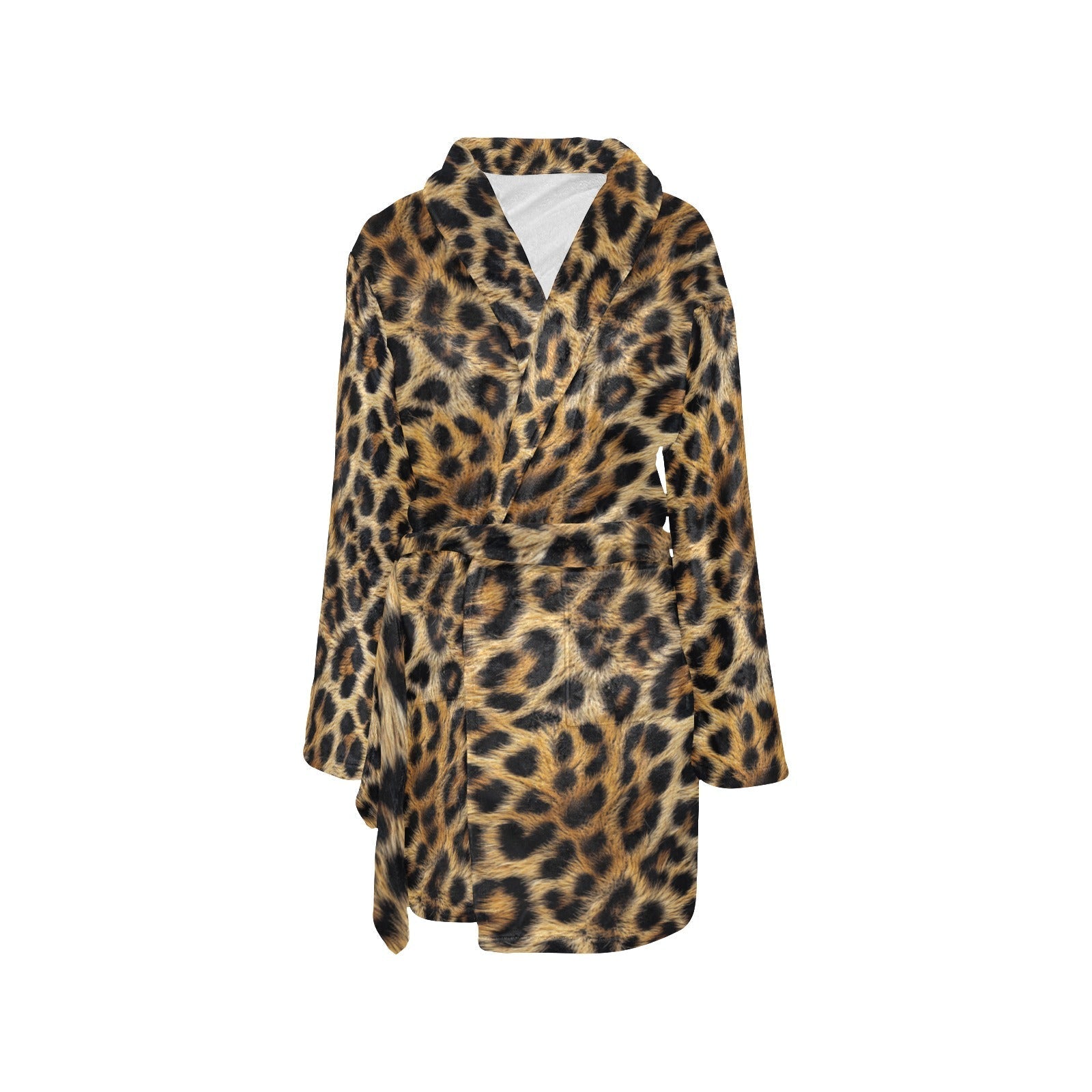 Baha Ranch Retro Pop Western Leopard Cowgirl Robe Baha Ranch Western Wear