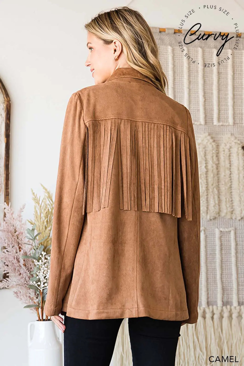 Calgary Fringe Blazer Plus Size Baha Ranch Western Wear