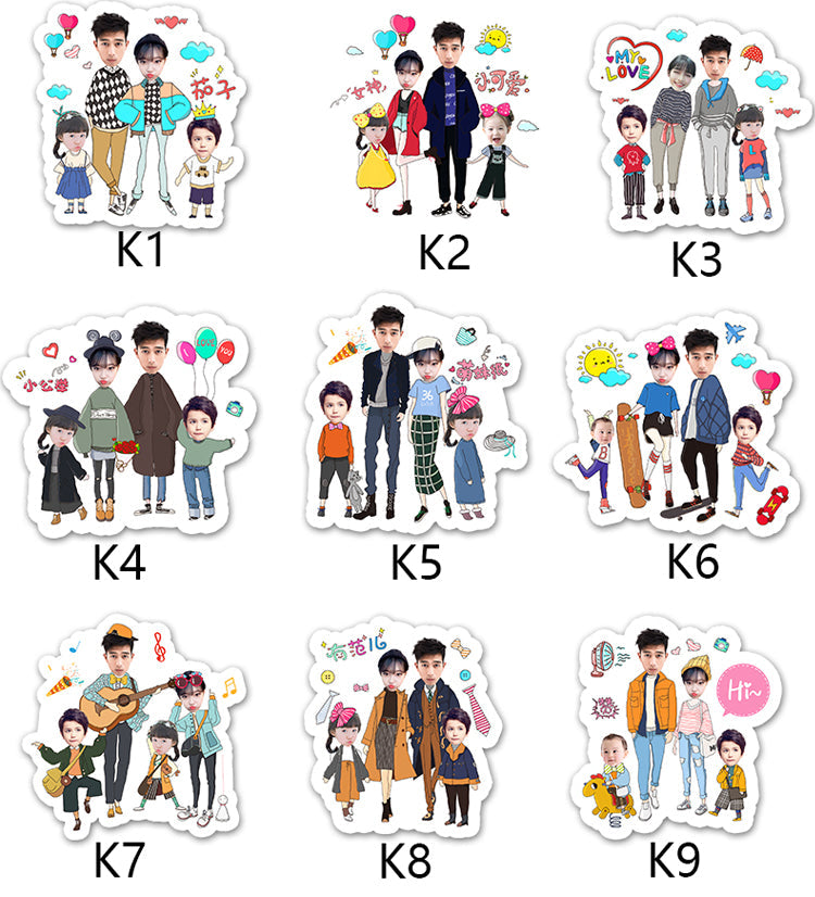 Keychain photo customization