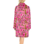 Pink Yeehaw Women's Western Bath Robe Baha Ranch Western Wear