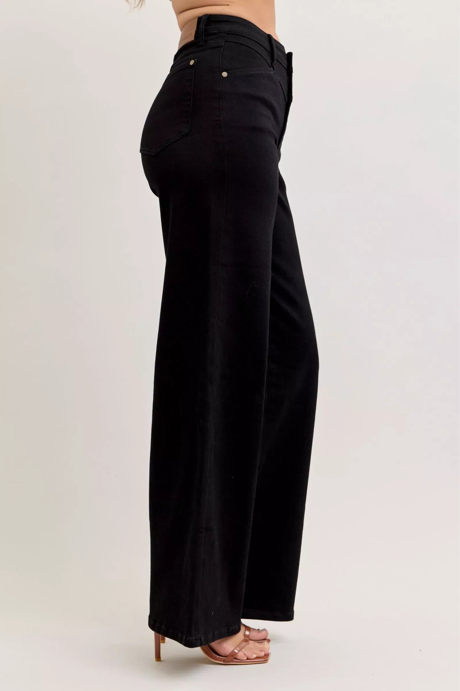 Judy Blue High-Waisted Wide Leg Jeans