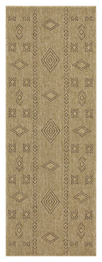 Earth GC_NTL1002 Jute/Mocha 7 ft. 10 in. x 10 ft. 3 in. Indoor/Outdoor Area Rug