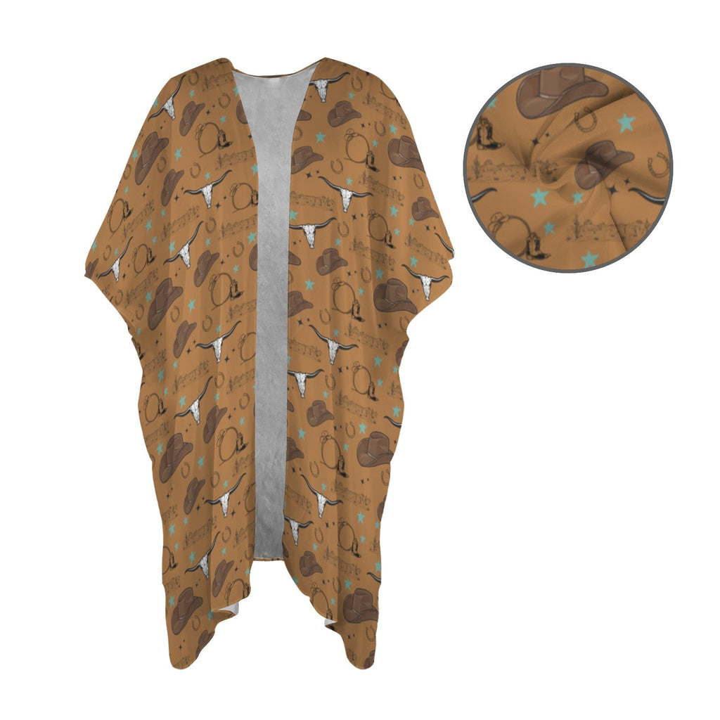 Baha Ranch Western Things Duster Kimono Coverup Baha Ranch Western Wear