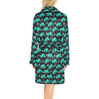 Turquoise Cowgirl Hat Women's Western Bath Robe Baha Ranch Western Wear
